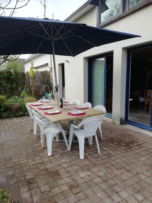 Maison Familiale Sur La Cote D'Emeraude Lancieux Buitenkant foto