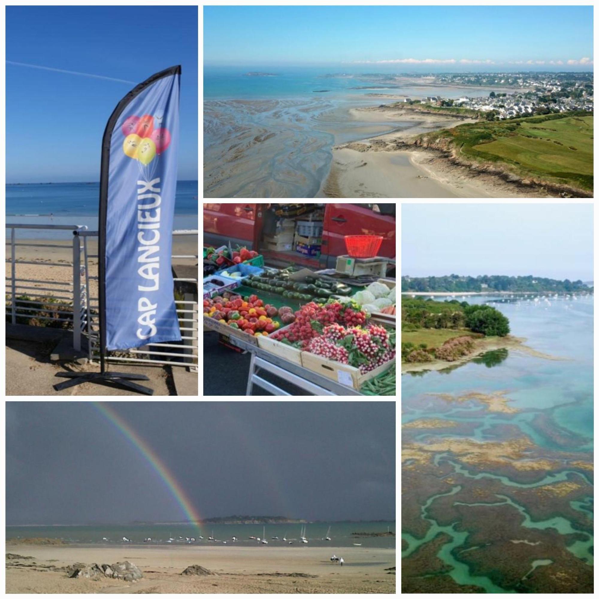 Maison Familiale Sur La Cote D'Emeraude Lancieux Buitenkant foto