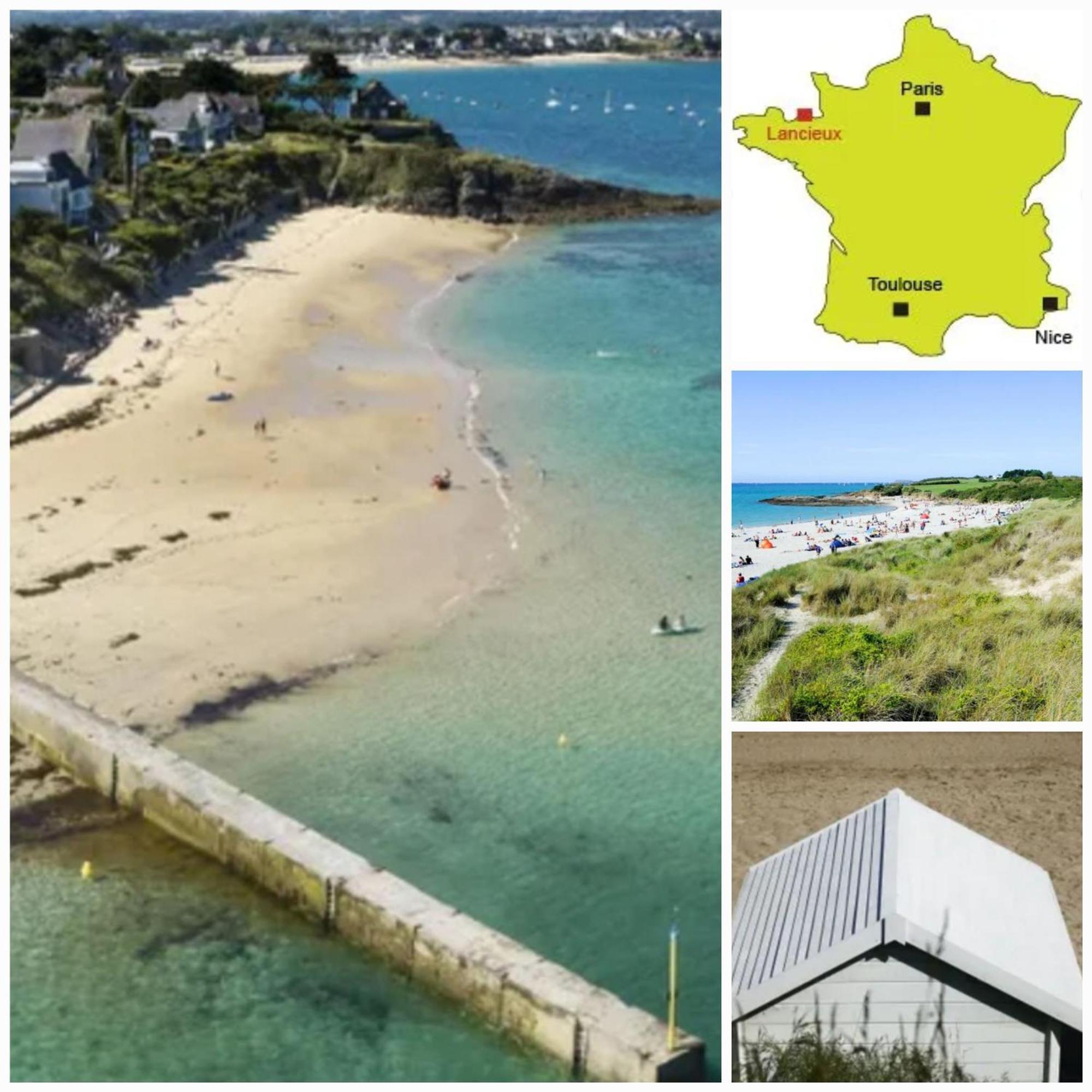 Maison Familiale Sur La Cote D'Emeraude Lancieux Buitenkant foto