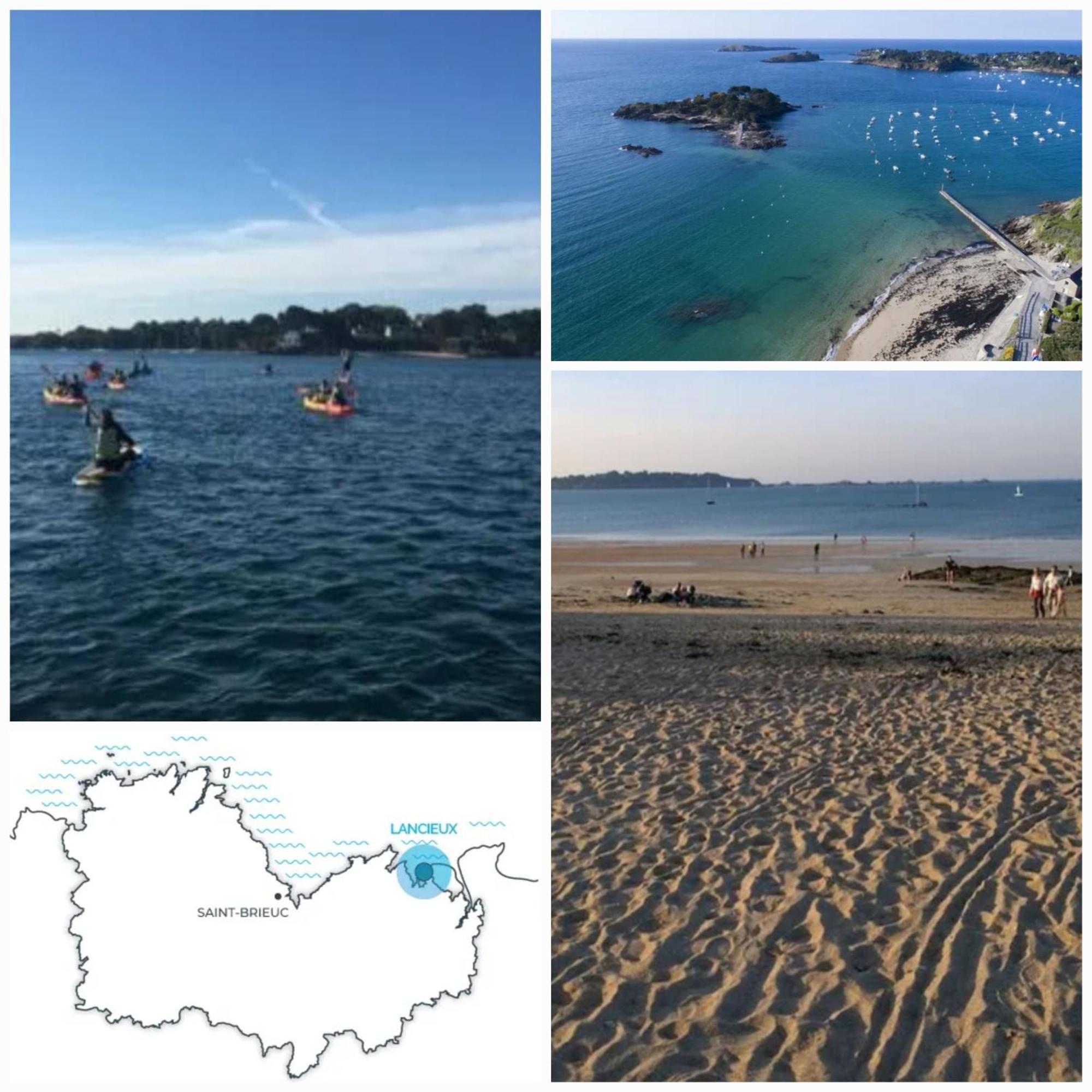 Maison Familiale Sur La Cote D'Emeraude Lancieux Buitenkant foto